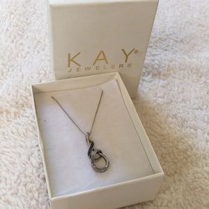 Kay Black and White Diamond Necklace